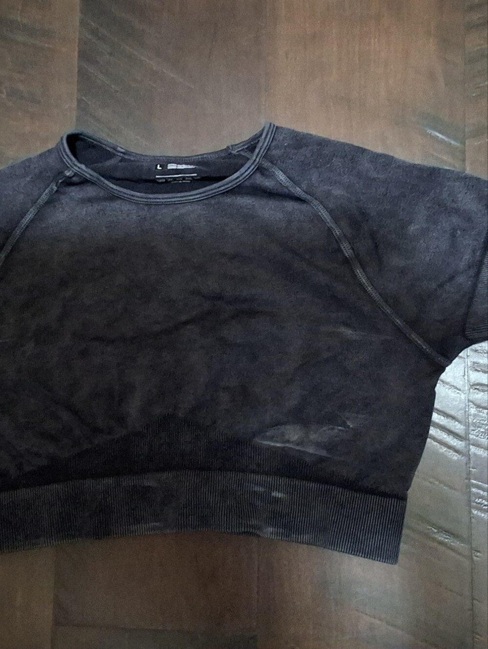 Black Women's Cropped Tank Top